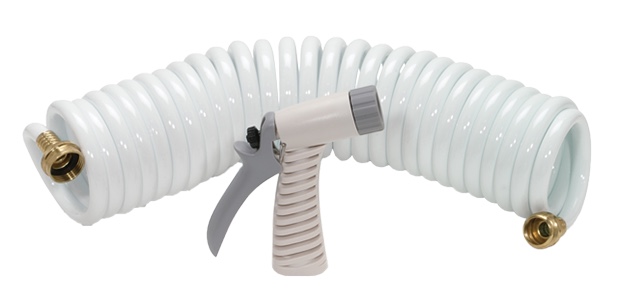 Self-Coiling Hoses