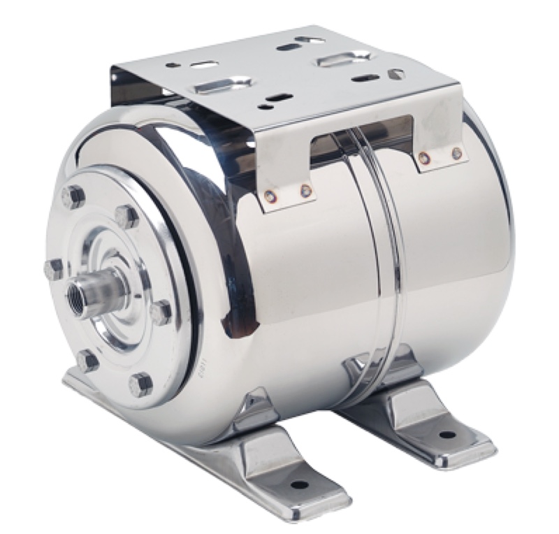 2 Gallon Stainless Steel Accumulator Tank