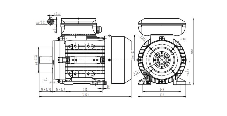 Motor Group Pump Out 400V — 11-99-020 — image 2