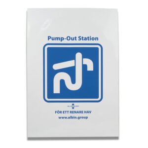 Pumpout Sign Large — 11-99-023