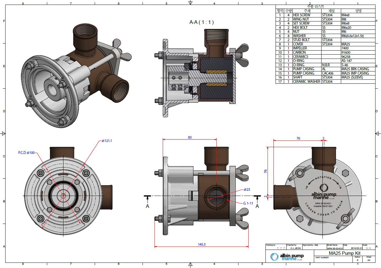 Flange-Mounted Pumps (MA25 / MA40) — image 4