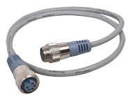 Mini double-ended cordset
(Gray)