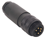 Mini field-attachable connector
(Male)