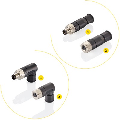 M8 Field-Attachable Connectors